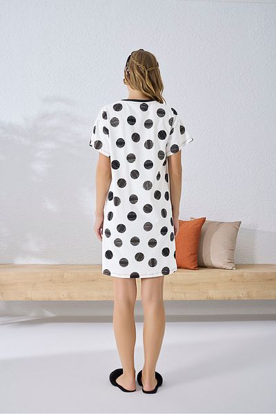 Sevim 14363 Model Women's Printed Nightgown