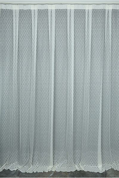 AKÇA TEKSTİL Koza Model Cream Color Single Wing Ready-made Planted Pleated Background Curtain 300*260 Cm