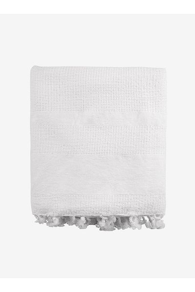 Barine Peshtamal din bumbac din piatra alba - 85x160
