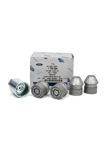 fkoto Focus Uyumlu Şifreli Kilitli Bijon Somunu Ve Anahtar Seti Özel