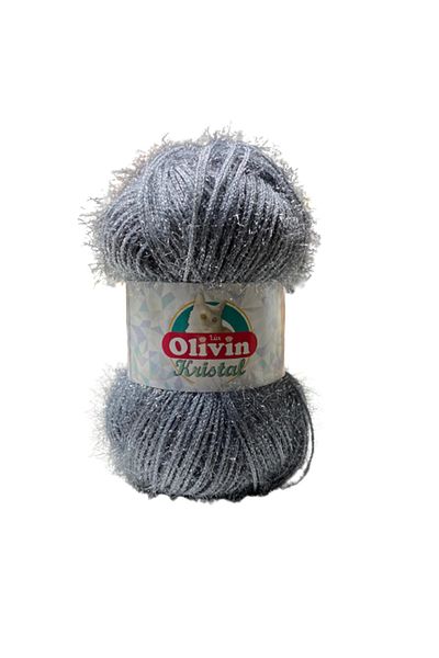 Olivin Lux Crystal Hand Knitting Thread 100 Gr