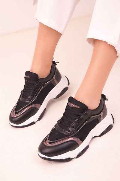 SOHO Women's Black Sneakers 17983