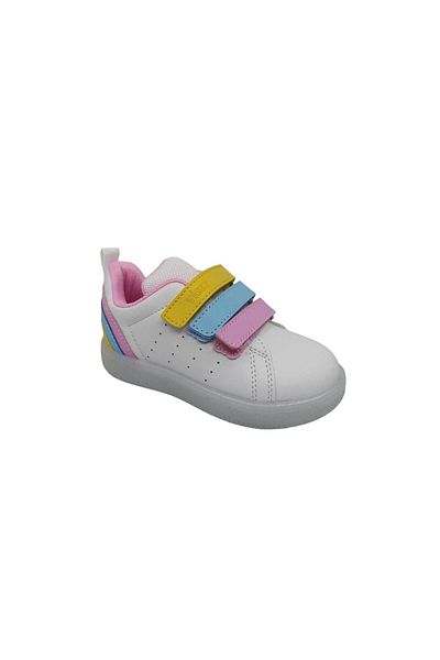 Vicco Children's White Lighted Casual Sneakers 220 B21 Y212