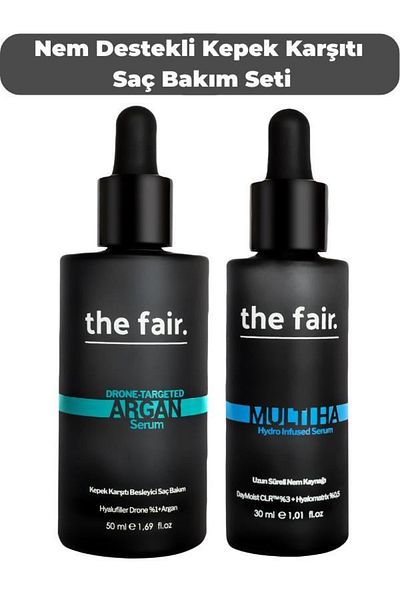 the fair. Dandruff Supported Moisture Hair Care Set
