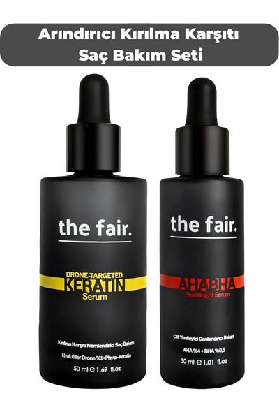 the fair. Vegan Hair Care Set - Purifying Keratin Anti-Breakage