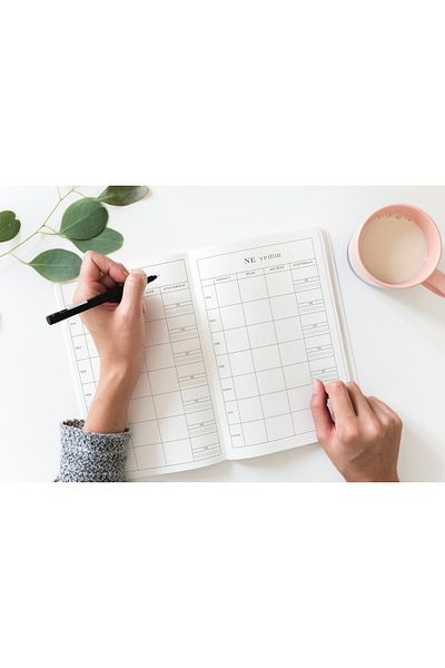 HRS كتاب التغذية الصحية للحمية مقاس A5