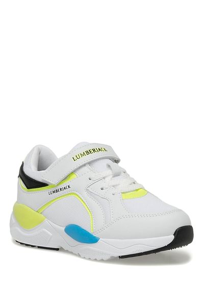lumberjack Newton Jr Xl 3fx White Boys' Running Shoes