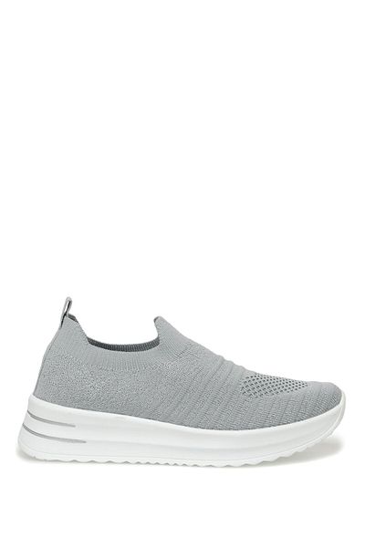 Kinetix Leylı 3fx Gri Kadın Slip On