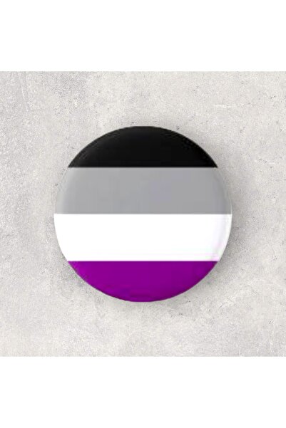 fırsatlar diyarı Asexual Buton Rozet
