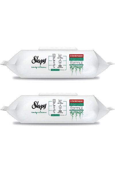 Sleepy Easy Clean 50 Pieces Surface Cleaning Towels 2 Pieces