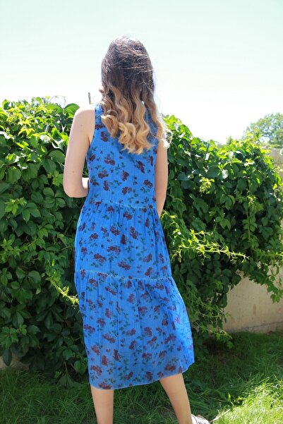 Bohemian Women's Parliament Ruffle Natural Dress