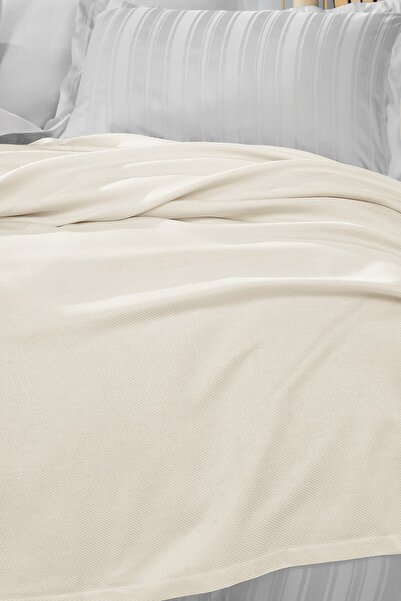 Yataş Anders Çift Kişilik Bambu Pike - Ekru