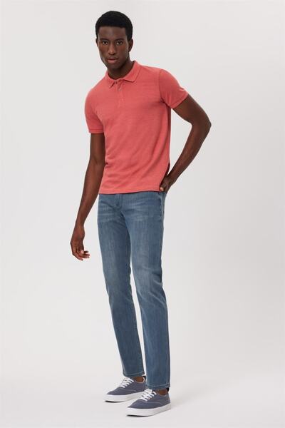 Lee Cooper Men's Straight Denim Trousers - 232 Lcm121013 Harry Rancho Iris, Normal Waist