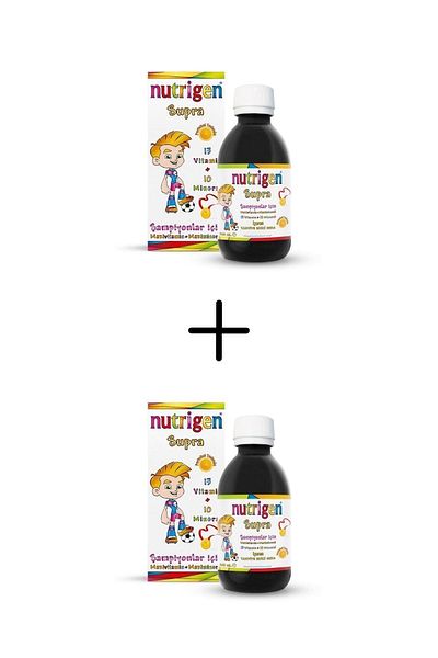 Nutrigen Supra Syrup - 200 Ml*2 Deal Pack