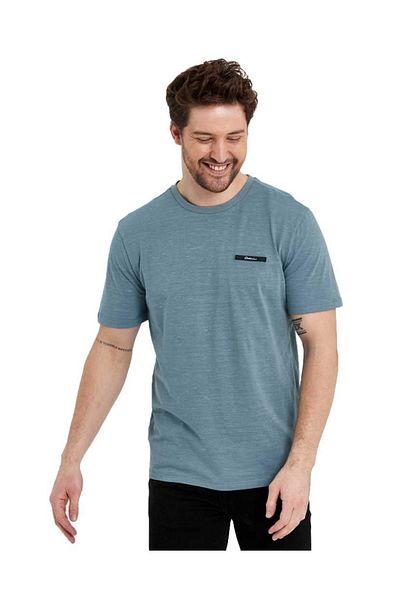Adams Ανδρικό μπλουζάκι με κοντό μανίκι Basic Unprinted Logo