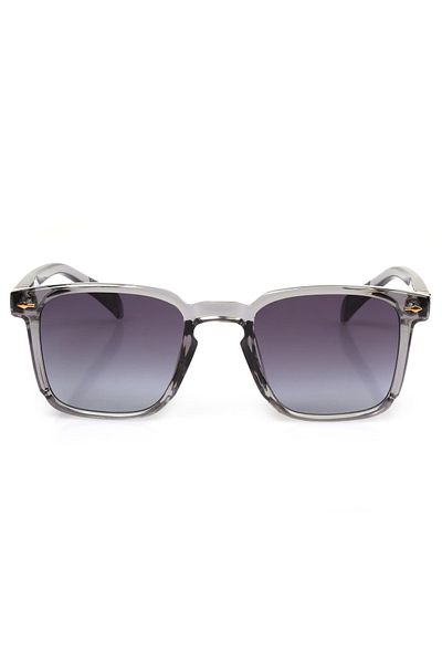 TomyHelf Unisex Purple Glass Transparent Sunglasses - Th981c4