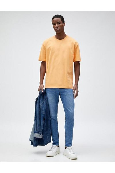 Koton Skinny Ανδρικό Jean Παντελόνι - 3sam40115nd