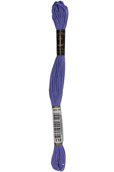 Anchor Anhcor (anchor) Muline Embroidery Thread 2 Pieces: 118