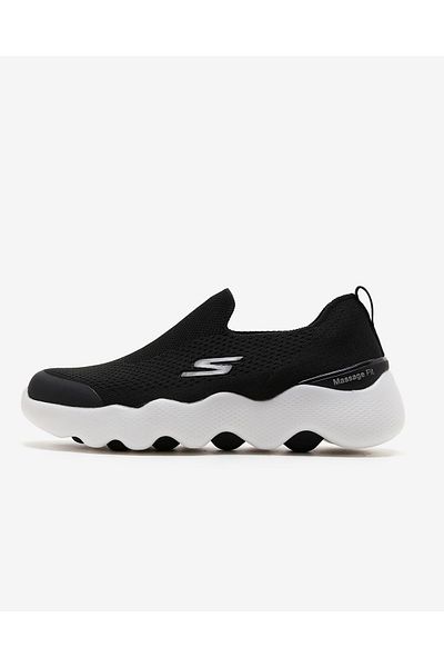 SKECHERS Tidal Go Walk Massage Fit - Women's Black Walking Shoes 124906 Bkw