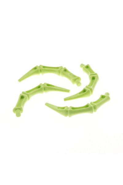 LEGO Original Creator Accessory Moc Leg Spider Creature Leg Tail Yellowish Green 2 Pieces to Send