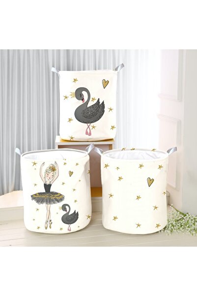 instababyrooms Digital Printed Multi-Purpose Triple Basket Model 003