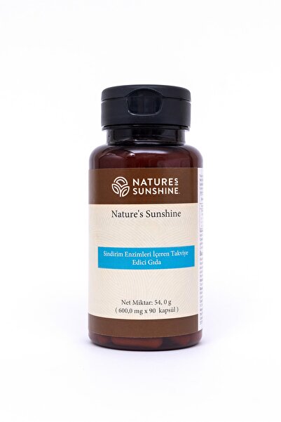 Natures Sunshine Sindirim Enzimleri Içeren Takviye Edici Gıda