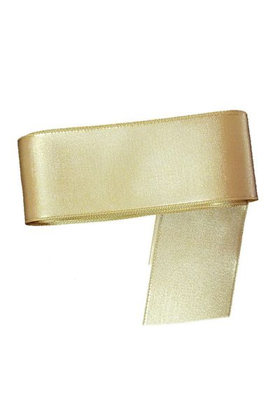 Netsan Etiket Χρυσό Χρώμα Σατέν Κορδέλα 2cm 100mt