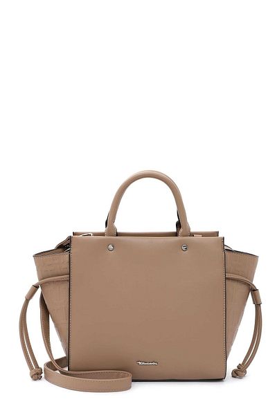Tamaris Handtasche - Braun - Geometrisches Muster