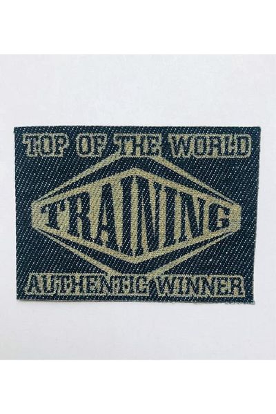 Self Casa Emblema țesută care se lipsește cu fier de călcat - Patch - Patch Emblema campionatului afumat Motiv de călcat