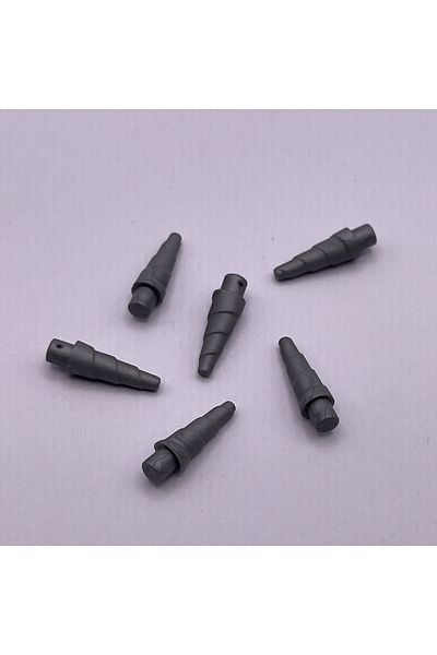 LEGO Original Creator Accessory Moc Custom Horn Unicorn Horn Silver 6 Pieces Will Be Sent