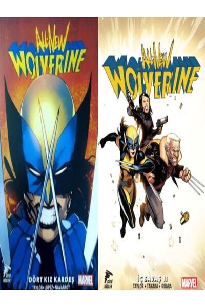 Çizgi Düşler All New Wolverine Cilt 1-2 Set