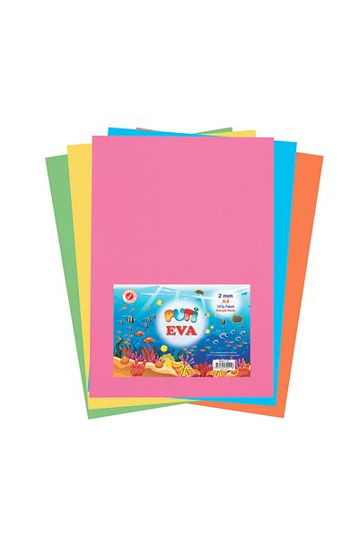 Puti Eva A4 Adhesive Mixed 10pcs