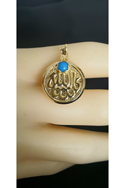 Goldlife jewellery 14 Ayar Bebek Maşallah Yazılı Hediyelik Iğne Ucu