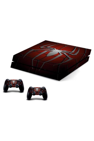 Sticker Market Ps4 Fat Spiderman Playstation Kaplama Sticker Seti