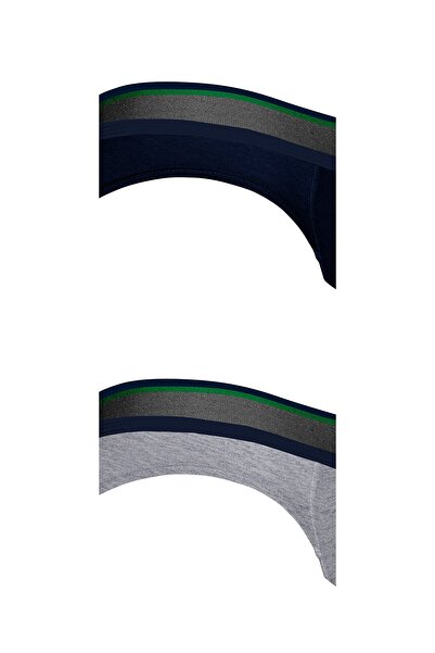 darkzone Ανδρικά σλιπ εσώρουχα 2 συσκευασιών βαμβακερά εύκαμπτα