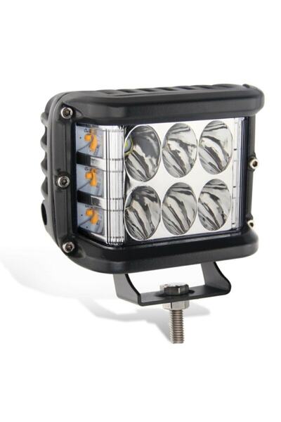 GPR AUTO PARTS Off Road Sis Farı Çalışma Lambası Beyaz ve Sarı Çakarlı Led Lamba