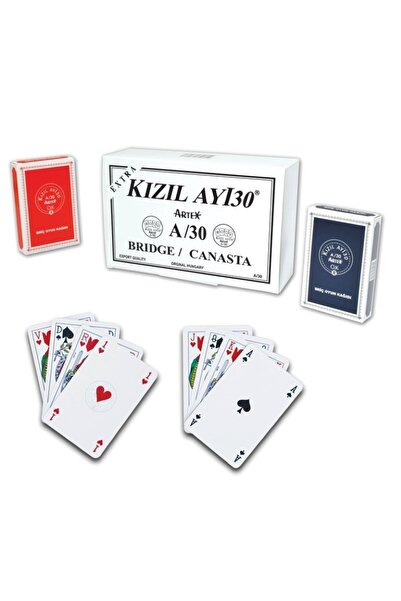 Star Okey Oyun Kağıdı Kızıl Ay/30