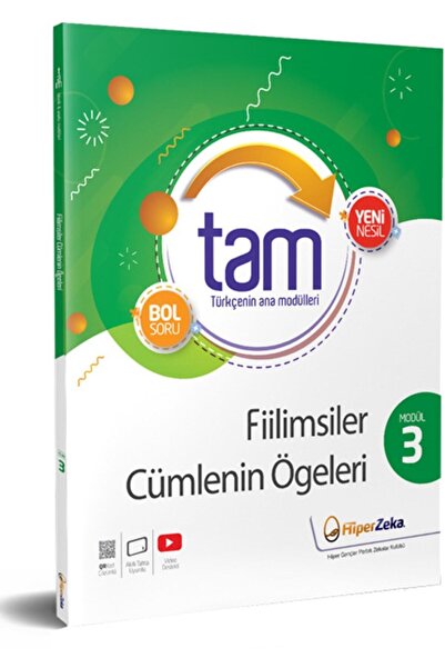 HiperZeka 8. Sınıf Tam Türkçe 3 | Fiilimsiler Ve Cümlenin Ögeleri