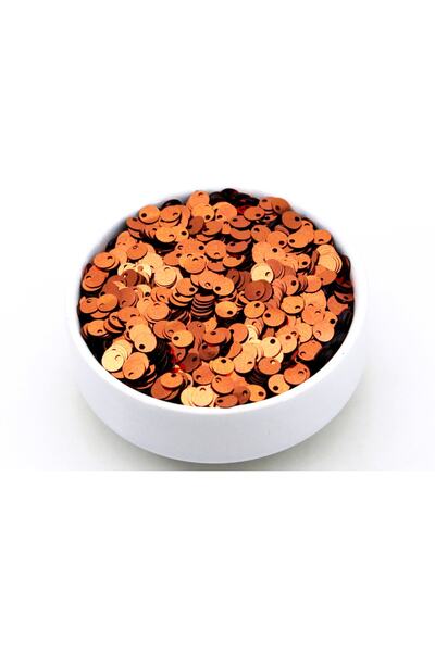 yfhobi 10 Gram - 6 Mm Plastik Payet Pul Yandan Delik Güpür, Takı, Kumaş Ve Sü...