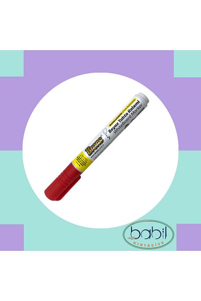 Brons Wooden Pen Refillable Red