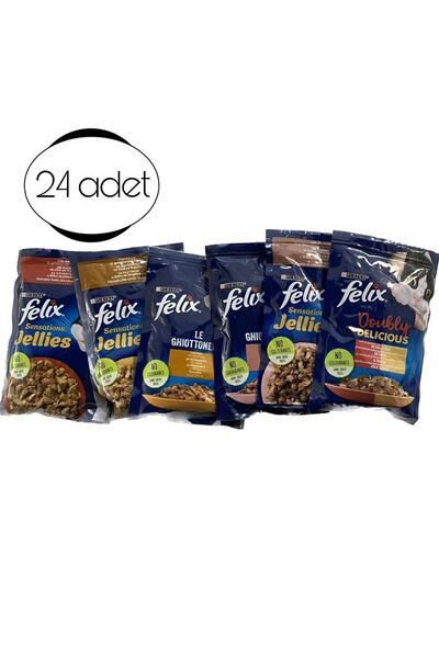 Purina Felix Kedi Yaş Mama Felix 24'lü