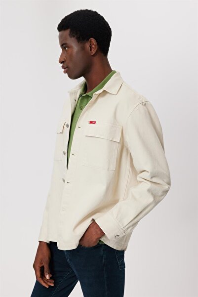 Lee Cooper Regular Fit Stone Men's Jacket 232 Lcm 231002 Checkered Stone