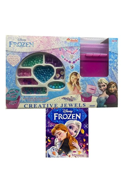 afreyz oyuncak Frozen Elsa Boncuk Set Takı Set Ve Frozen Elsa Boyama Kitabı Kaliteli Harika Ikili Frozen Set