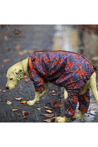 Alphadog Wild Fleece Inside Fluffy Dog Jumpsuit
