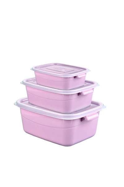 HOBBY LİFE 3'lü Dikdörtgen Mikrofresh Set