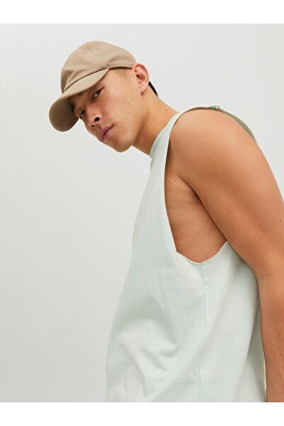 Jack & Jones Ανδρικό μπλουζάκι Jack&jones Sleeveless Mint 100% βαμβάκι 12210016