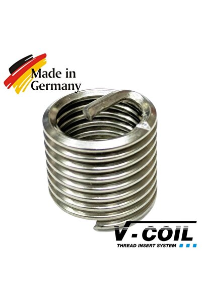V-Coil M11x1.5 Helicoil Yay 3d (yay Kapalı Uzunluğu 27.5mm) - 100 Adet