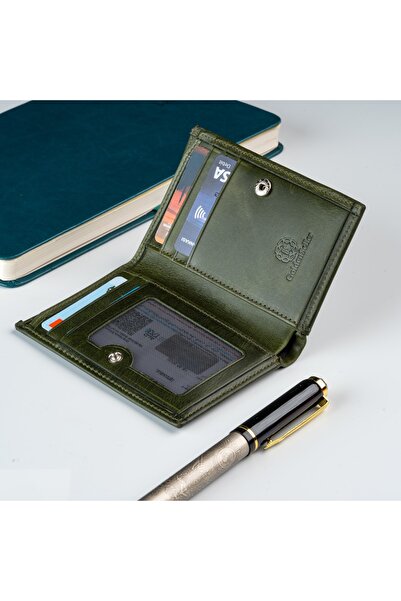 vevasilver Original Crazy Leather Handcrafted Wallet