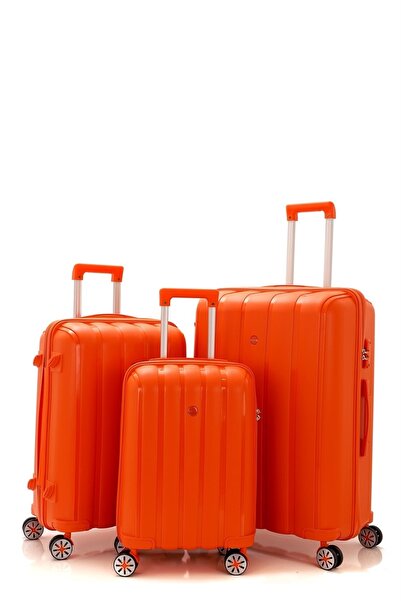 MÇS Üçlü Polipropilen Valiz Seti V305