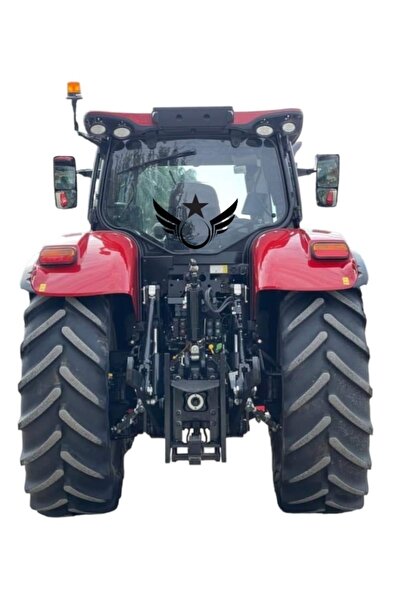 EYBA STİCKER Traktör Türk Bayrağı Yapışkan Sticker Erkunt Başak New Holland T...